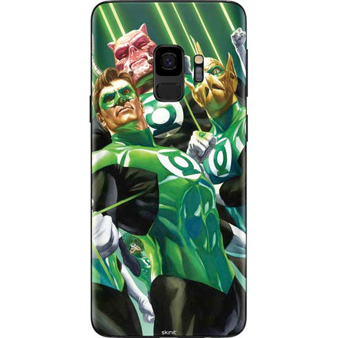 DC Comics Green Lantern Corps Team Art by Alex Ross Galaxy S9 Skin