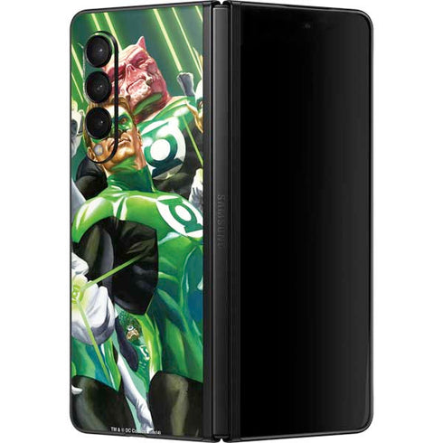 DC Comics Green Lantern Corps Team Art by Alex Ross Galaxy Z Fold3 5G Skin