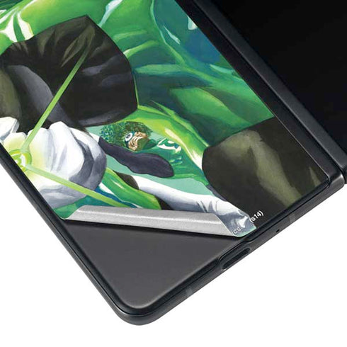 DC Comics Green Lantern Corps Team Art by Alex Ross Galaxy Z Fold4 5G Skin