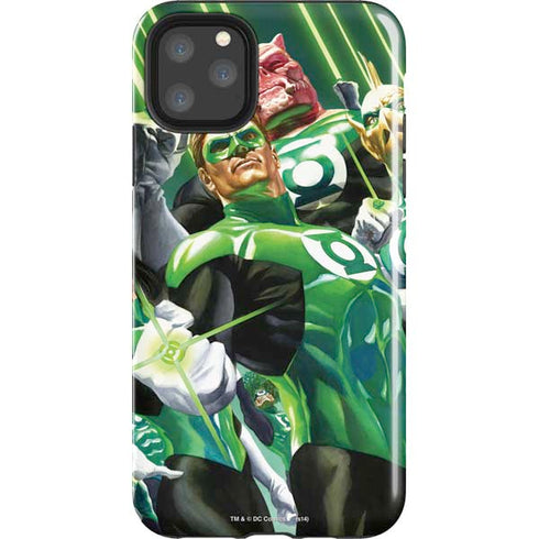 DC Comics Green Lantern Corps Team Art by Alex Ross iPhone 11 Pro Max Impact Case