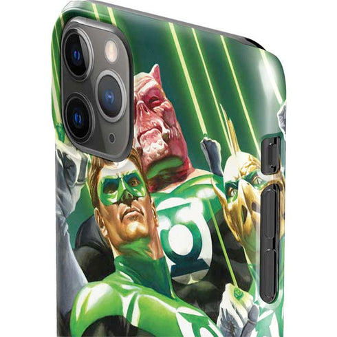 DC Comics Green Lantern Corps Team Art by Alex Ross iPhone 11 Pro Max Lite Case