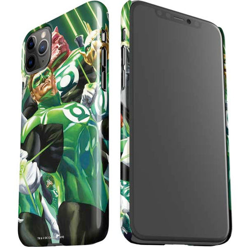 DC Comics Green Lantern Corps Team Art by Alex Ross iPhone 11 Pro Max Lite Case