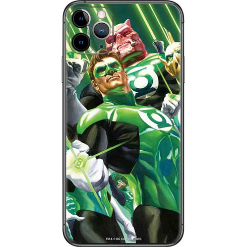 DC Comics Green Lantern Corps Team Art by Alex Ross iPhone 11 Pro Max Skin
