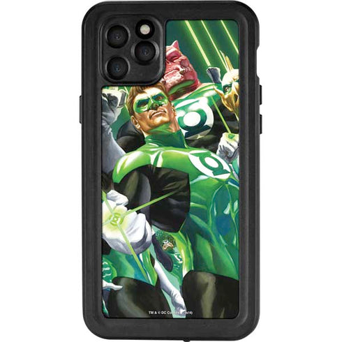 DC Comics Green Lantern Corps Team Art by Alex Ross iPhone 11 Pro Max Waterproof Case