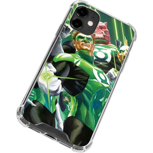 DC Comics Green Lantern Corps Team Art by Alex Ross iPhone 12 Clear Case