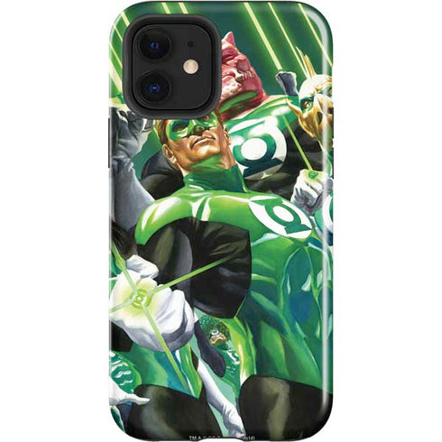 DC Comics Green Lantern Corps Team Art by Alex Ross iPhone 12 Impact Case