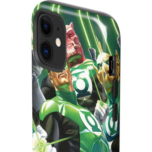 DC Comics Green Lantern Corps Team Art by Alex Ross iPhone 12 Impact Case