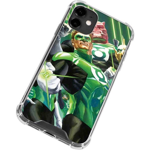 DC Comics Green Lantern Corps Team Art by Alex Ross iPhone 12 Mini Clear Case