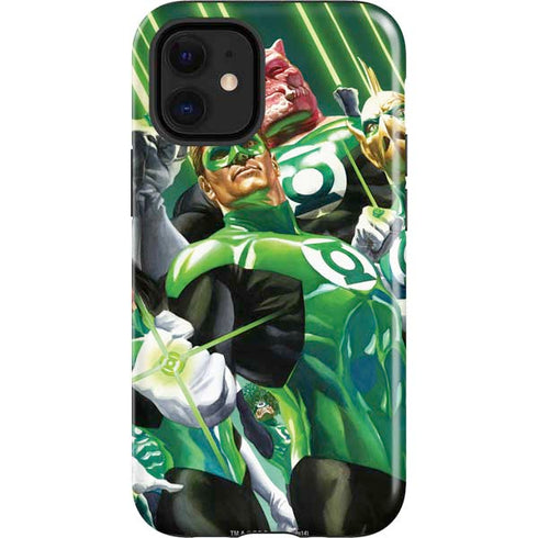 DC Comics Green Lantern Corps Team Art by Alex Ross iPhone 12 Mini Impact Case