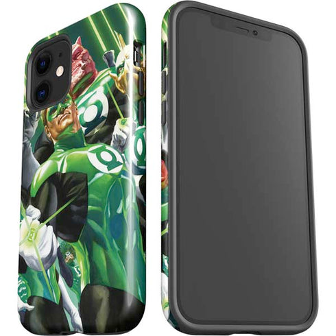 DC Comics Green Lantern Corps Team Art by Alex Ross iPhone 12 Mini Impact Case