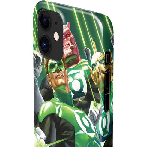 DC Comics Green Lantern Corps Team Art by Alex Ross iPhone 12 Mini Lite Case