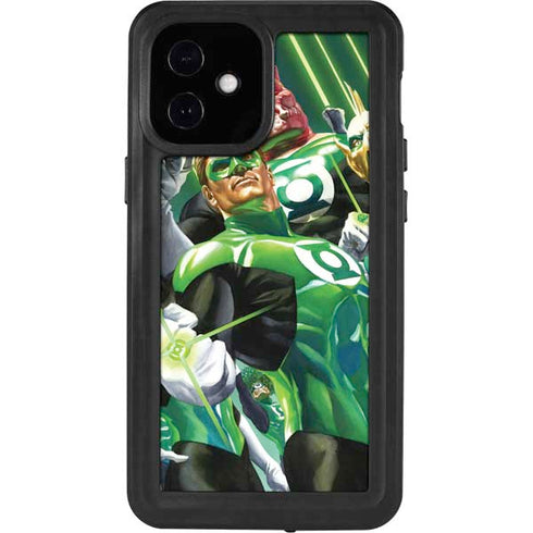 DC Comics Green Lantern Corps Team Art by Alex Ross iPhone 12 Mini Waterproof Case