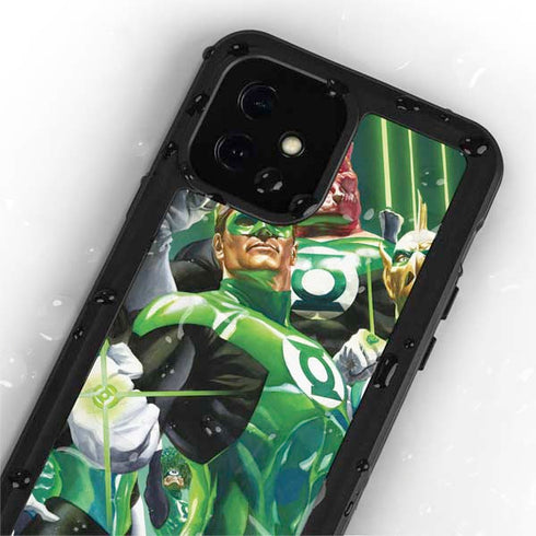 DC Comics Green Lantern Corps Team Art by Alex Ross iPhone 12 Mini Waterproof Case