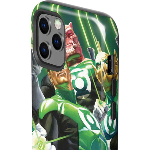 DC Comics Green Lantern Corps Team Art by Alex Ross iPhone 12 Pro Max Impact Case