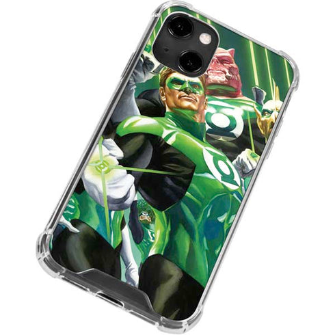 DC Comics Green Lantern Corps Team Art by Alex Ross iPhone 13 Clear Case