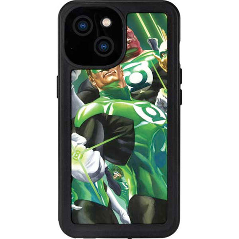DC Comics Green Lantern Corps Team Art by Alex Ross iPhone 13 Mini Waterproof Case