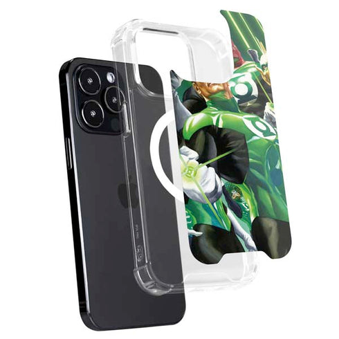 DC Comics Green Lantern Corps Team Art by Alex Ross iPhone 13 Pro MagSafe Case