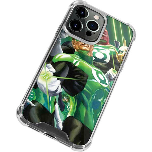DC Comics Green Lantern Corps Team Art by Alex Ross iPhone 13 Pro Max Clear Case