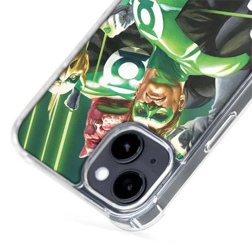 DC Comics Green Lantern Corps Team Art by Alex Ross iPhone 15 Plus MagSafe Case