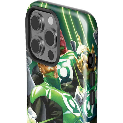 DC Comics Green Lantern Corps Team Art by Alex Ross iPhone 15 Pro Impact Case