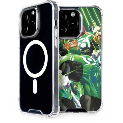 DC Comics Green Lantern Corps Team Art by Alex Ross iPhone 14 Pro MagSafe Case