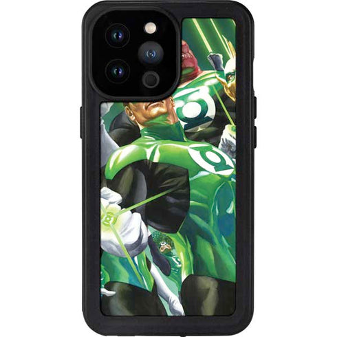DC Comics Green Lantern Corps Team Art by Alex Ross iPhone 14 Pro Max Waterproof Case