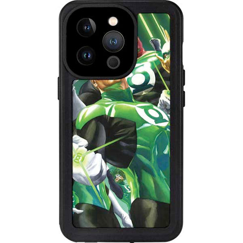 DC Comics Green Lantern Corps Team Art by Alex Ross iPhone 14 Pro Waterproof Case