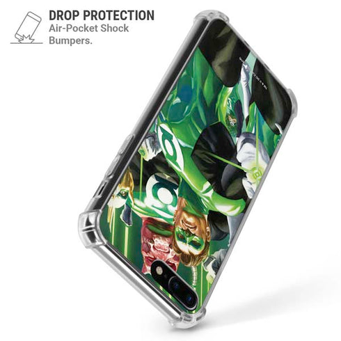 DC Comics Green Lantern Corps Team Art by Alex Ross iPhone 7/8 Plus Clear Case