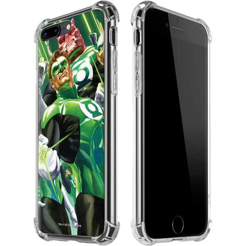 DC Comics Green Lantern Corps Team Art by Alex Ross iPhone 7/8 Plus Clear Case