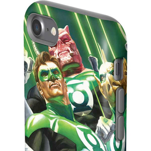 DC Comics Green Lantern Corps Team Art by Alex Ross iPhone SE (2nd & 3rd Gen) Pro Case