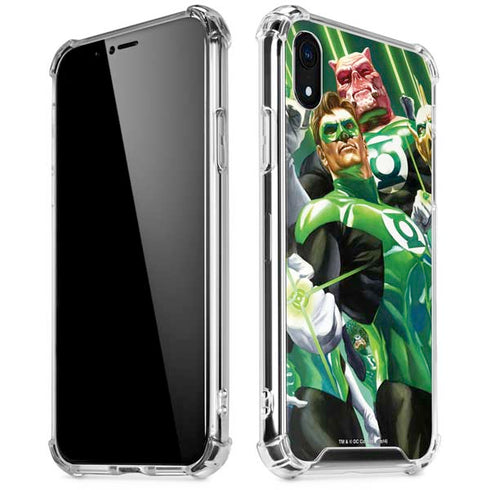 DC Comics Green Lantern Corps Team Art by Alex Ross iPhone XR Clear Case