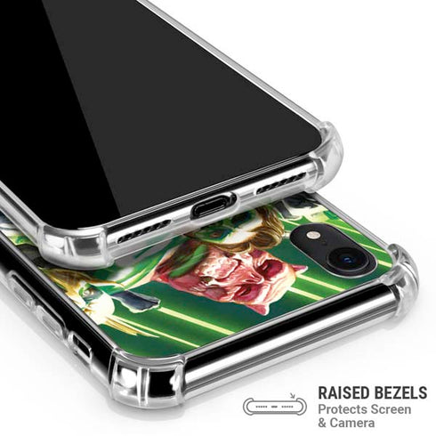 DC Comics Green Lantern Corps Team Art by Alex Ross iPhone XR Clear Case