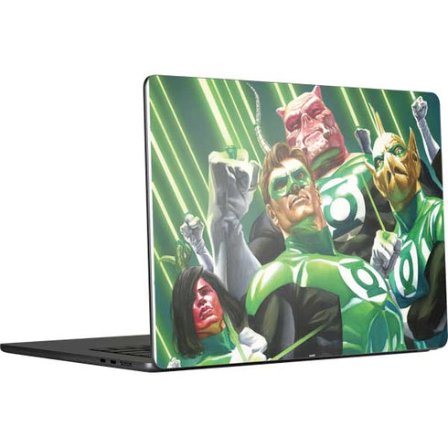 DC Comics Green Lantern Corps Team Art by Alex Ross MacBook Air 15 in (2023) Skin