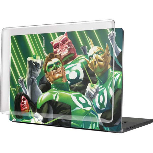 DC Comics Green Lantern Corps Team Art by Alex Ross MacBook Pro 16in (2021-25) Case plus Skin