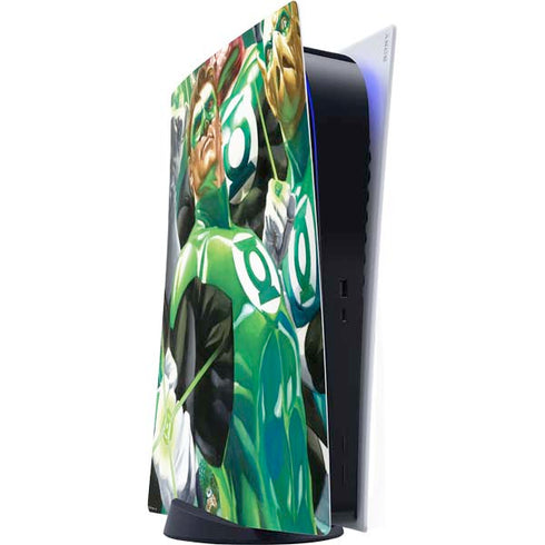 DC Comics Green Lantern Corps Team Art by Alex Ross PS5 Digital Edition Console Skin