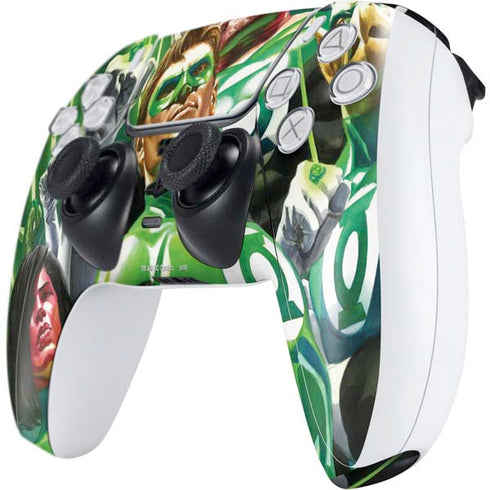 DC Comics Green Lantern Corps Team Art by Alex Ross PS5 Controller Skin