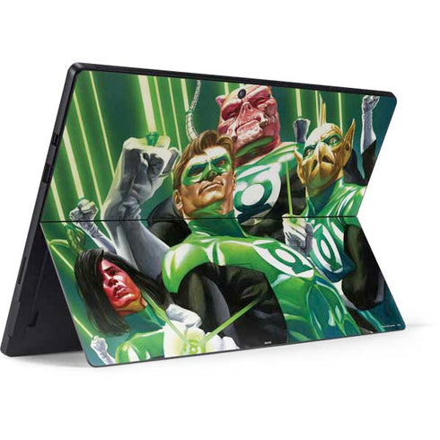 DC Comics Green Lantern Corps Team Art by Alex Ross Surface Pro 7 Skin