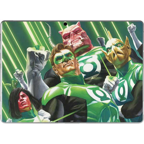 DC Comics Green Lantern Corps Team Art by Alex Ross Surface Pro 9 Skin