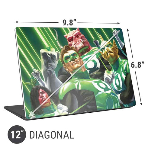 DC Comics Green Lantern Corps Team Art by Alex Ross Universal Laptop 12in (9.8 x 6.8in) Skin