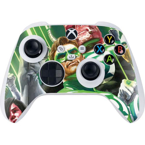 DC Comics Green Lantern Corps Team Art by Alex Ross Xbox Series S Controller Skin
