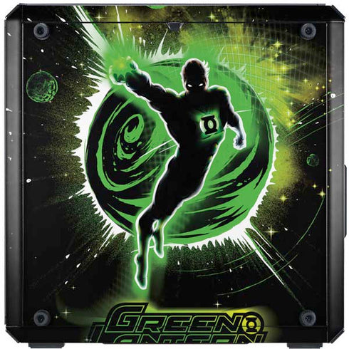 DC Comics Green Lantern Cosmic Action Pose Cooler Master MasterBox Q300L Mini Tower Skin