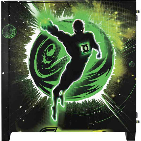 DC Comics Green Lantern Cosmic Action Pose Corsair 4000D Tempered Glass Mid-Tower ATX Case Skin