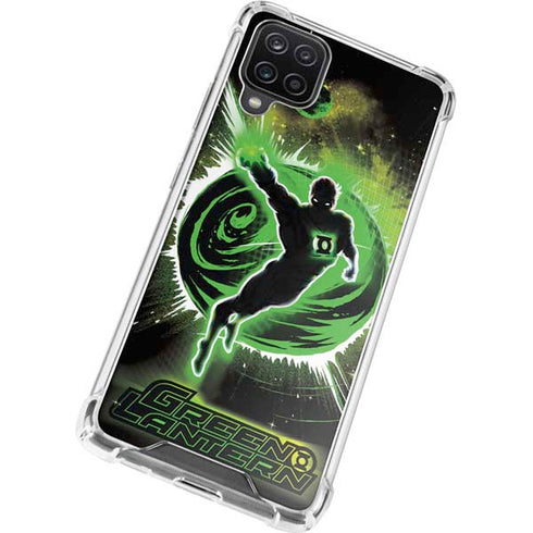DC Comics Green Lantern Cosmic Action Pose Galaxy A12 Clear Case