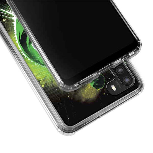 DC Comics Green Lantern Cosmic Action Pose Galaxy A21 Clear Case