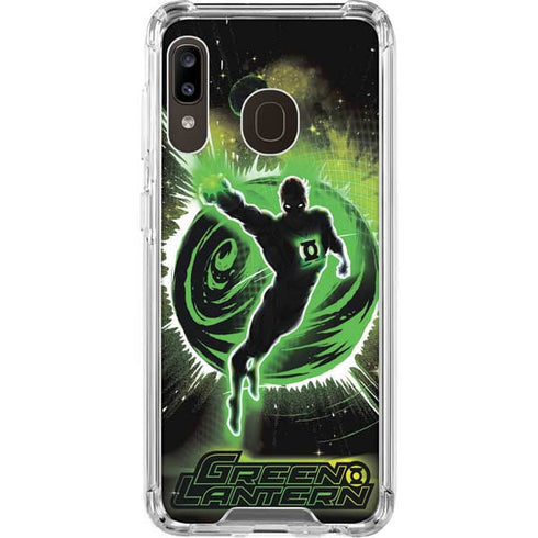 DC Comics Green Lantern Cosmic Action Pose Galaxy A30 Clear Case