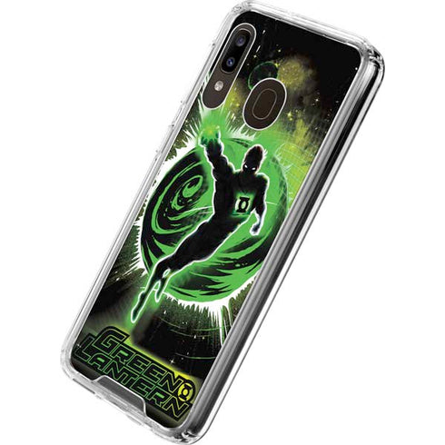 DC Comics Green Lantern Cosmic Action Pose Galaxy A30 Clear Case