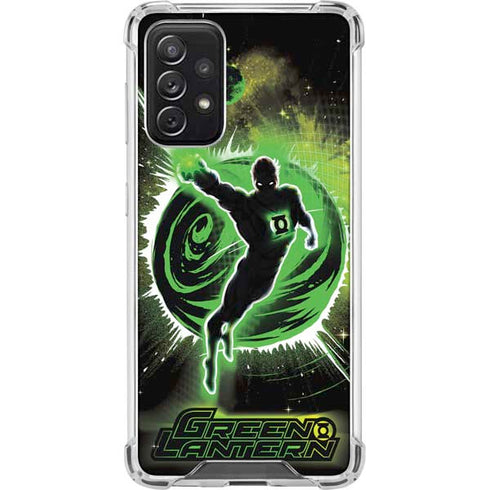 DC Comics Green Lantern Cosmic Action Pose Galaxy A72 5G Clear Case