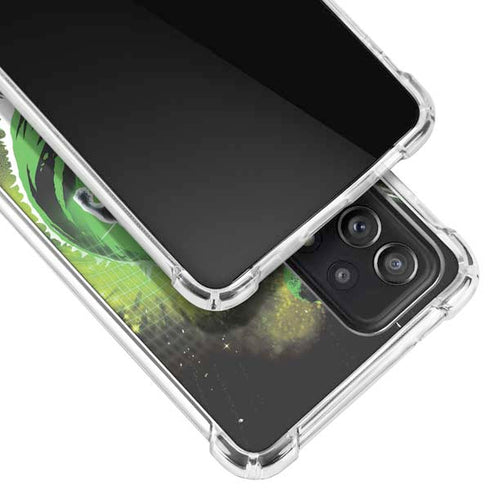 DC Comics Green Lantern Cosmic Action Pose Galaxy A72 5G Clear Case