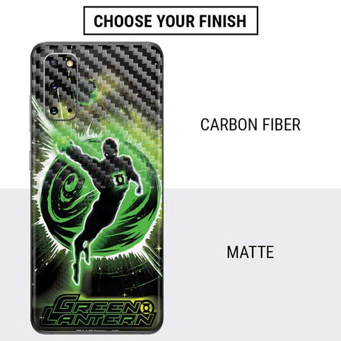 DC Comics Green Lantern Cosmic Action Pose Galaxy S20 Skin
