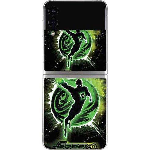 DC Comics Green Lantern Cosmic Action Pose Galaxy Z Flip3 5G Skin
